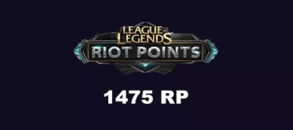 League of Legends 1475 Riot Points thumbnail