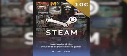 Steam Gift Card 10 EU/US/UK thumbnail