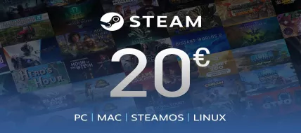 Steam Gift Card 20 EU/US/UK thumbnail
