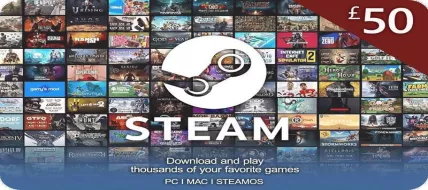 STEAM WALLET 50 GBP thumbnail