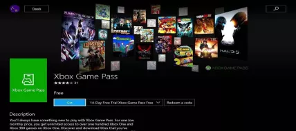 Xbox Game Pass 1 Mes thumbnail