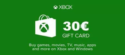 XBOX Live 30 EURO Card EU  thumbnail