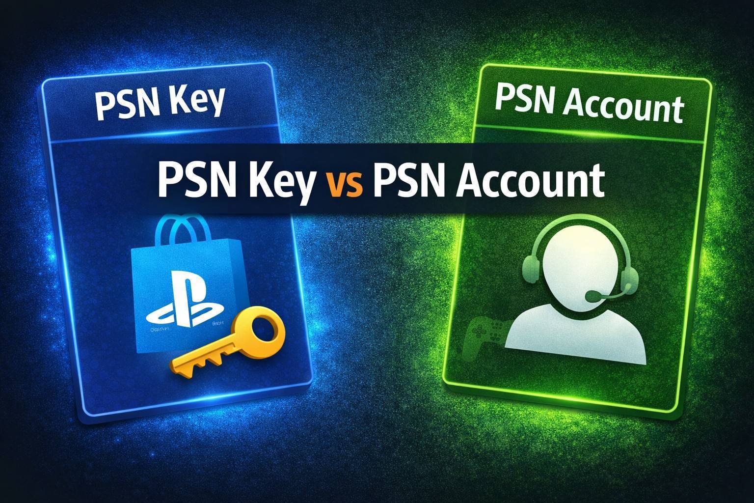 PSN Key vs PSN Account: qual escolher ao comprar jogos PlayStation?