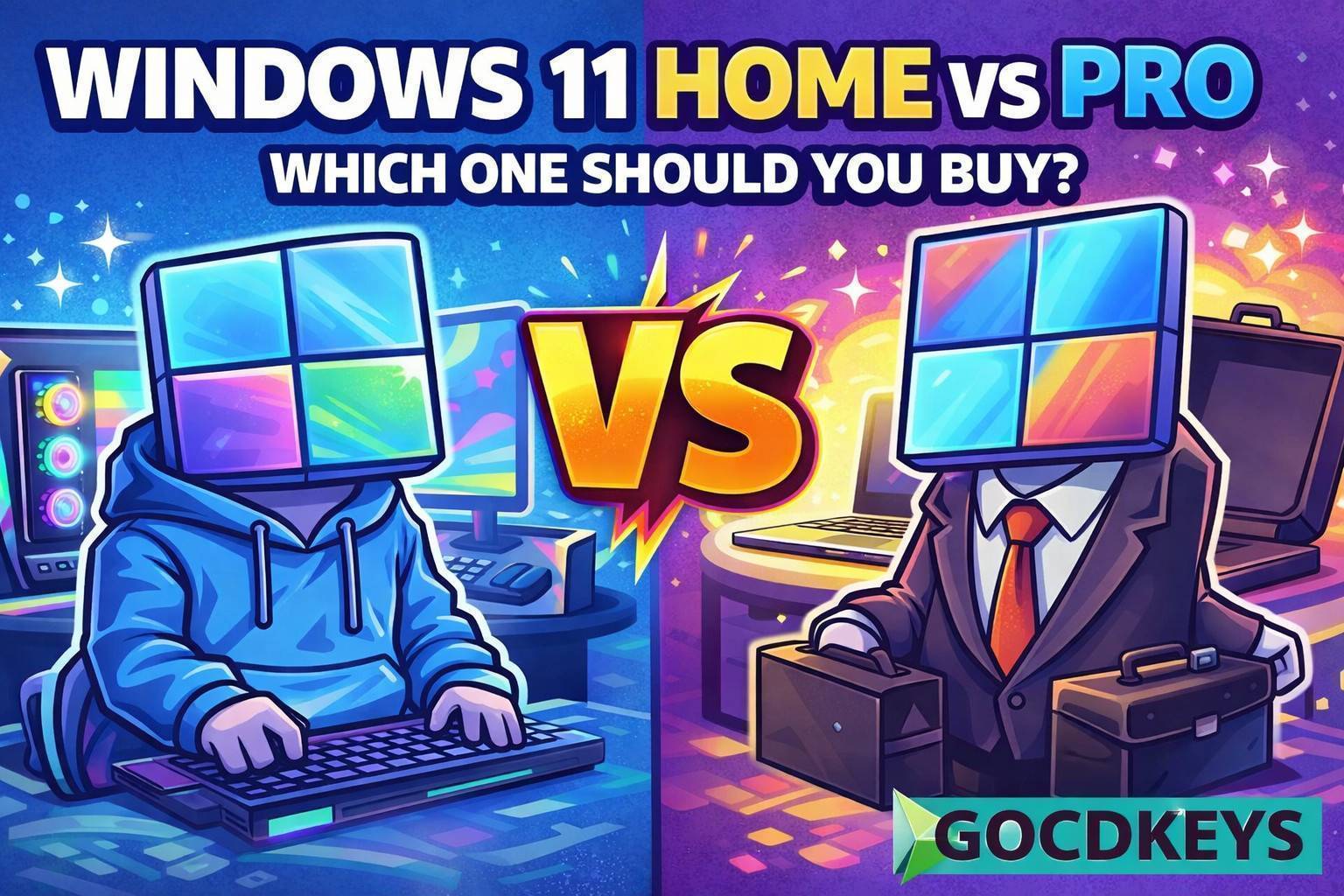 Windows 11 Home ou Pro em 2026: diferenças reais e qual versão escolher