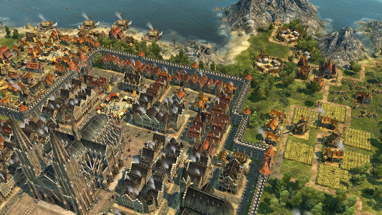 Anno 1404 history edition отличия от