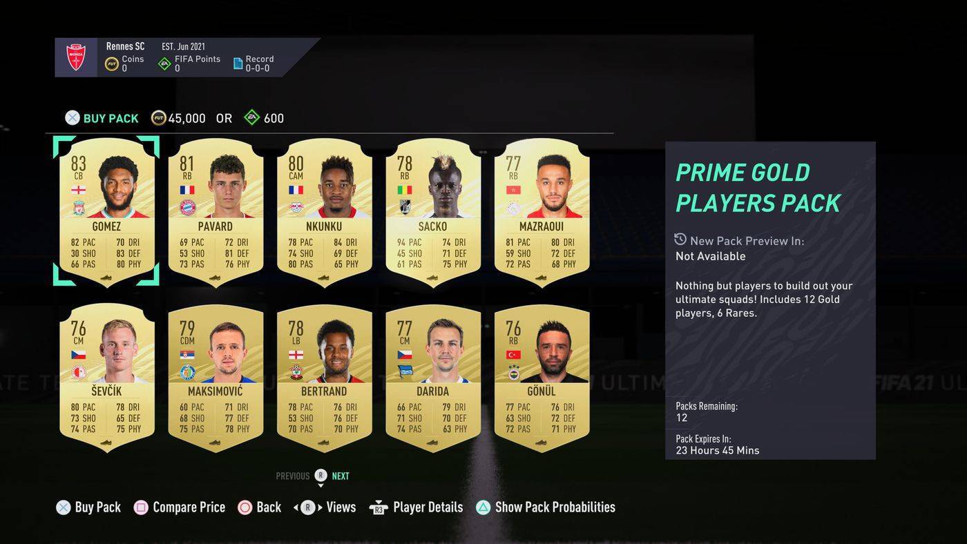 FIFA 22 Ultimate Team Points Pack (PC) Key preço mais barato: 4,49€ para  Origin