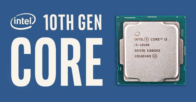 Intel Core i3 10th Gen Processador preço mais barato: 65,99€