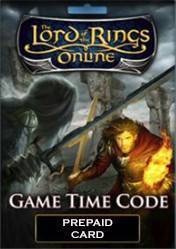 The Lord of the Rings Online Game Time Card